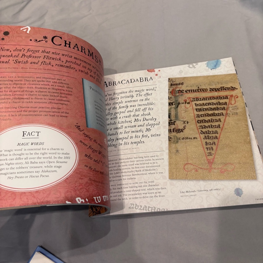 Quidditch Exploring Diagon Alley Histoy Of Magic Lot 3 Harry Potter Themed Books - Picture 9 of 10